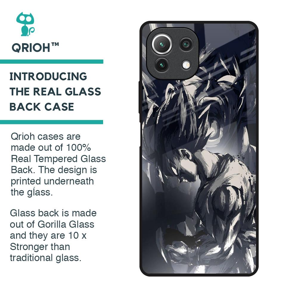 Sketch Art DB Glass Case for Mi 11 Lite