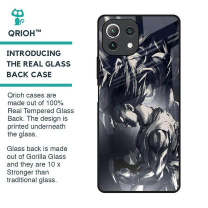 Sketch Art DB Glass Case for Mi 11 Lite