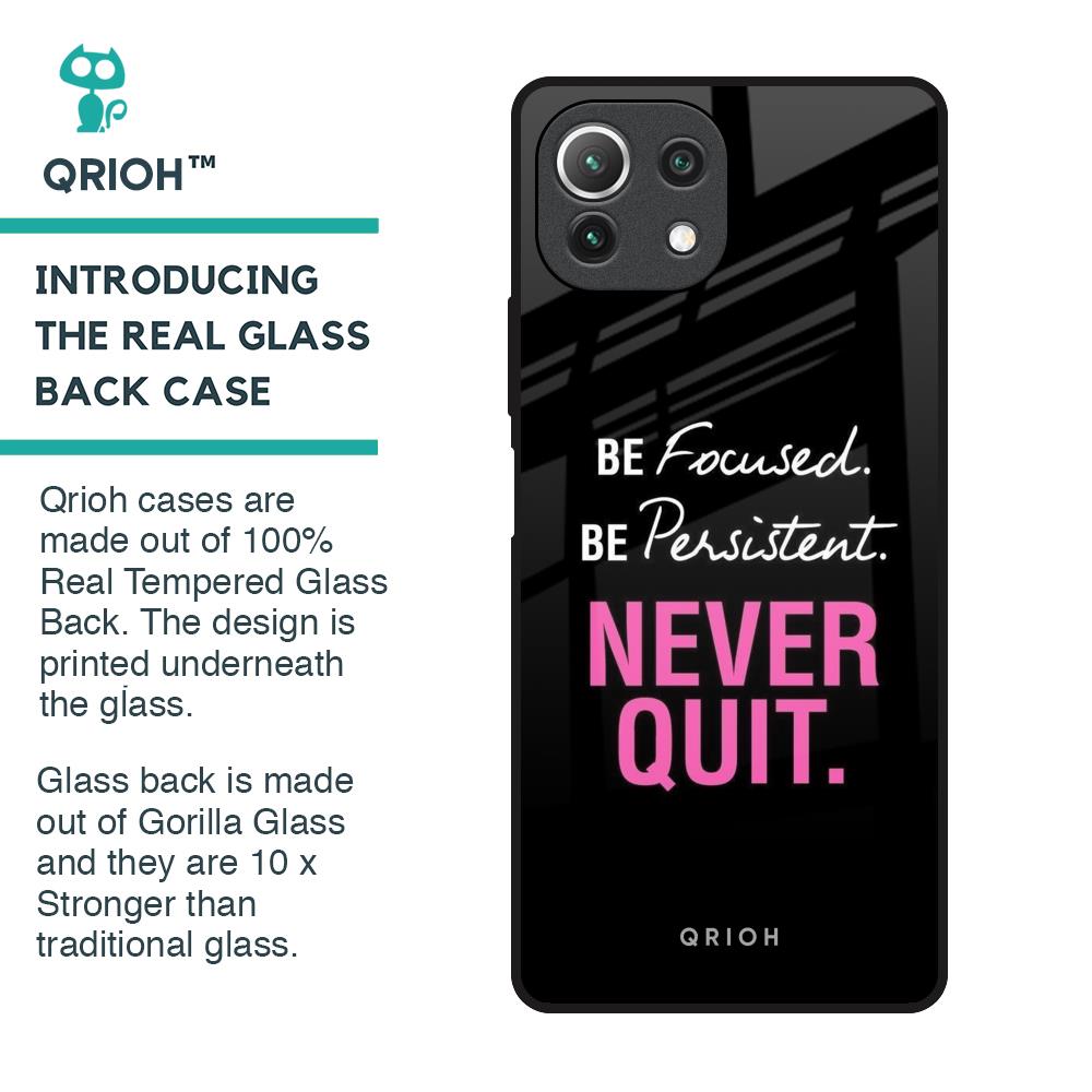 Be Focused Glass Case for Mi 11 Lite
