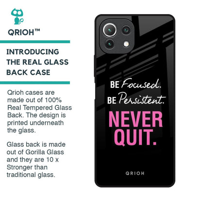 Be Focused Glass Case for Mi 11 Lite