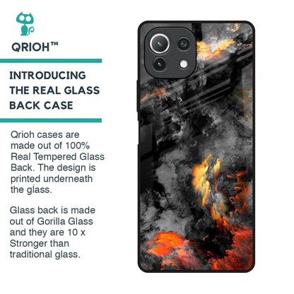 Lava Explode Glass Case for Mi 11 Lite