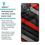 Soft Wooden Texture Glass Case for Mi 11 Lite