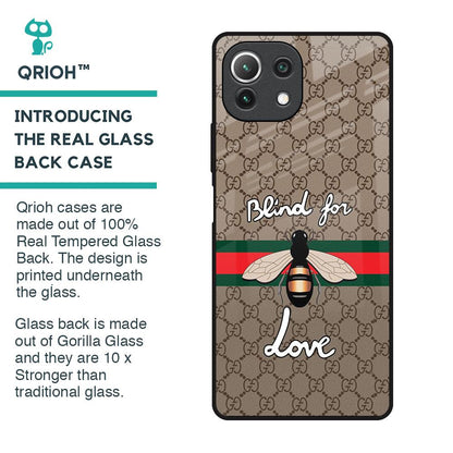 Blind For Love Glass Case for Mi 11 Lite