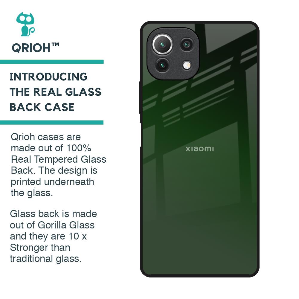 Deep Forest Glass Case for Mi 11 Lite