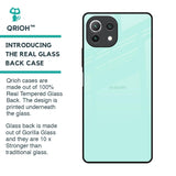 Teal Glass Case for Mi 11 Lite