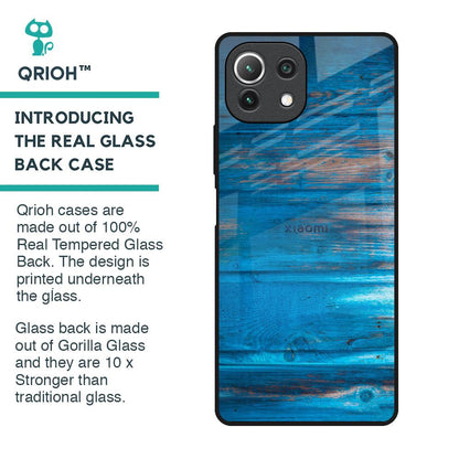 Patina Finish Glass case for Mi 11 Lite