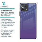 Indigo Pastel Glass Case For Mi 11 Lite