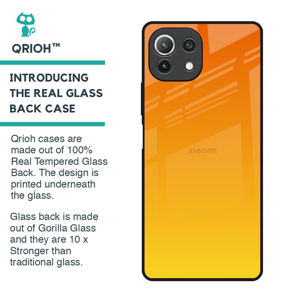 Sunset Glass Case for Mi 11 Lite