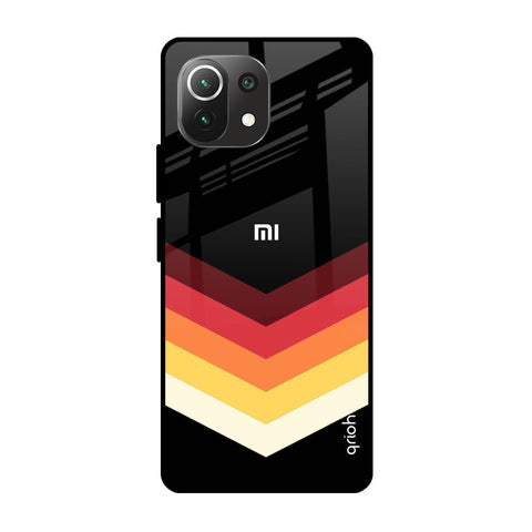 Abstract Arrow Pattern Mi 11 Lite Glass Cases & Covers Online