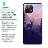 Deer In Night Glass Case For Mi 11 Lite