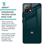 Hunter Green Glass Case For Mi 11 Lite