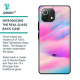 Colorful Waves Glass case for Mi 11 Lite