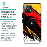 Race Jersey Pattern Glass Case For Mi 11 Lite