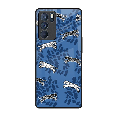 Blue Cheetah Oppo Reno6 Pro Glass Back Cover Online