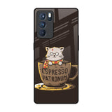 Tea With Kitty Oppo Reno6 Pro Glass Back Cover Online