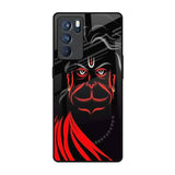 Lord Hanuman Oppo Reno6 Pro Glass Back Cover Online