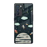 Astronaut Dream Oppo Reno6 Pro Glass Back Cover Online