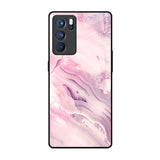 Diamond Pink Gradient Oppo Reno6 Pro Glass Back Cover Online