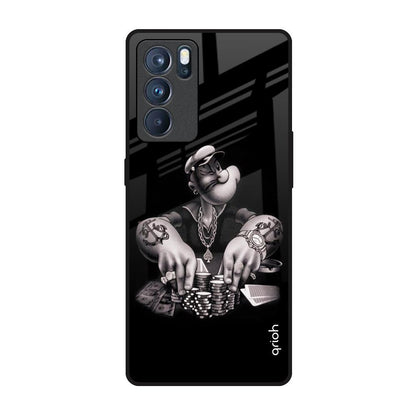 Gambling Problem Oppo Reno6 Pro Glass Back Cover Online
