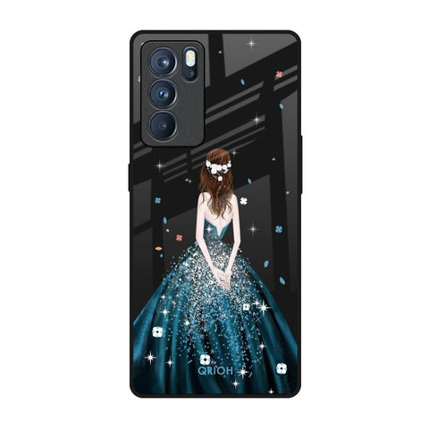 Queen Of Fashion Oppo Reno6 Pro Glass Back Cover Online