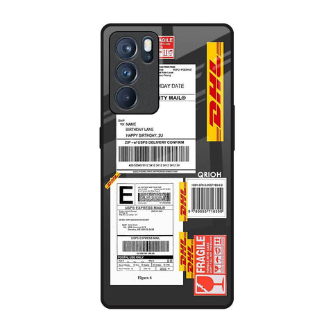 Cool Barcode Label Oppo Reno6 Pro Glass Back Cover Online