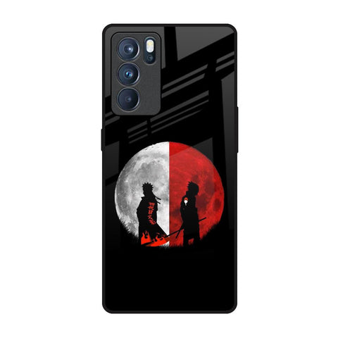 Anime Red Moon Oppo Reno6 Pro Glass Back Cover Online