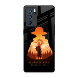 Luffy One Piece Oppo Reno6 Pro Glass Back Cover Online