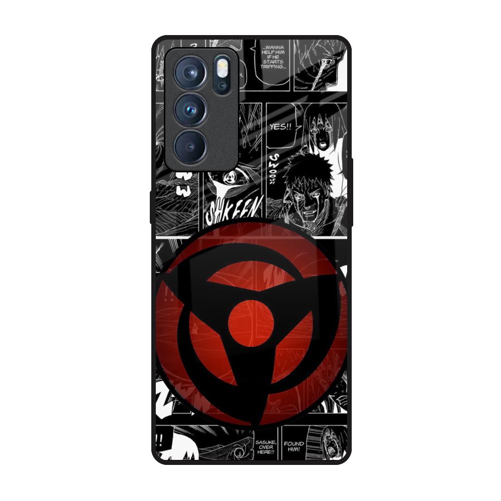 Sharingan Oppo Reno6 Pro Glass Back Cover Online