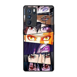 Anime Eyes Oppo Reno6 Pro Glass Back Cover Online