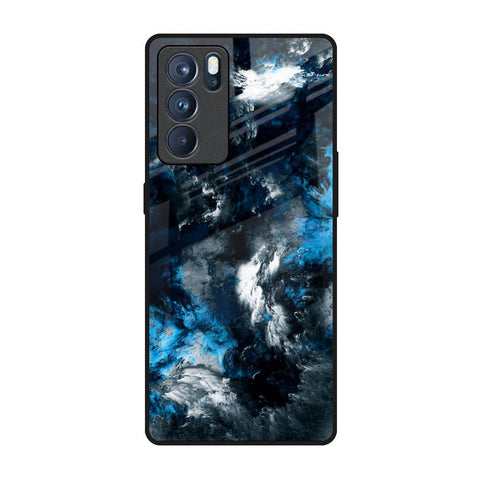 Cloudy Dust Oppo Reno6 Pro Glass Back Cover Online