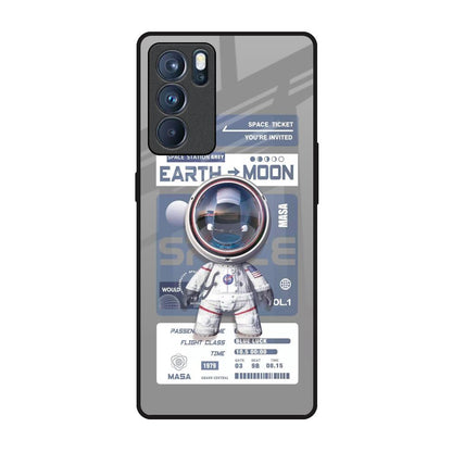 Space Flight Pass Oppo Reno6 Pro Glass Back Cover Online