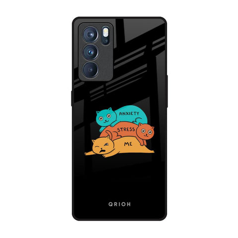 Anxiety Stress Oppo Reno6 Pro Glass Back Cover Online