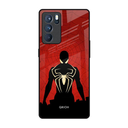 Mighty Superhero Oppo Reno6 Pro Glass Back Cover Online