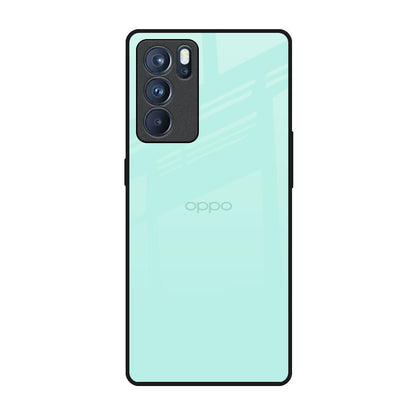 Teal Oppo Reno6 Pro Glass Back Cover Online