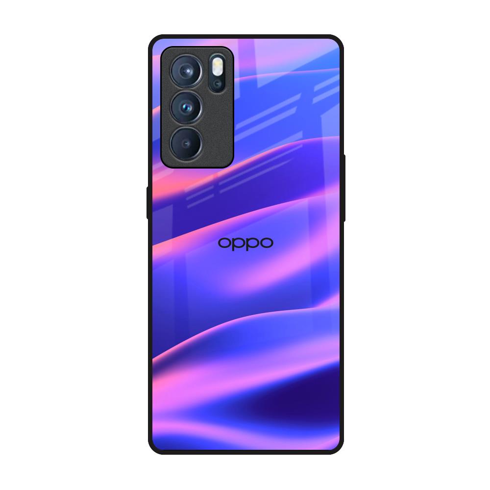 Colorful Dunes Oppo Reno6 Pro Glass Back Cover Online