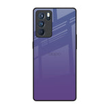 Indigo Pastel Oppo Reno6 Pro Glass Back Cover Online