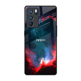 Brush Art Oppo Reno6 Pro Glass Back Cover Online