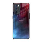 Smokey Watercolor Oppo Reno6 Pro Glass Back Cover Online