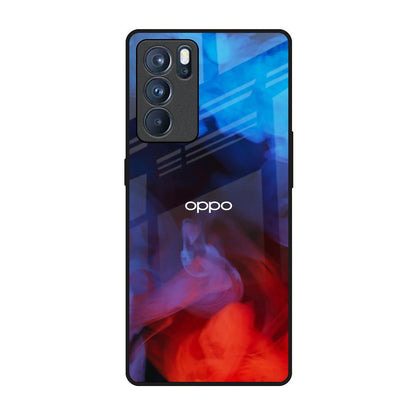 Dim Smoke Oppo Reno6 Pro Glass Back Cover Online
