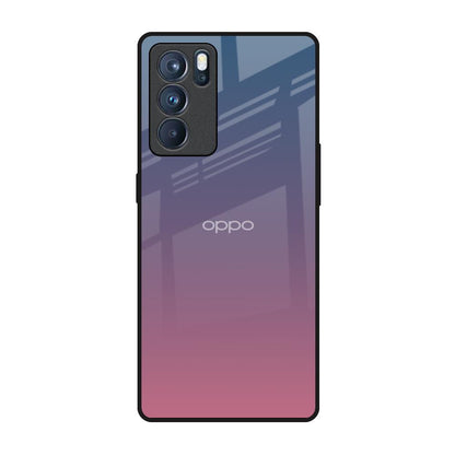 Pastel Gradient Oppo Reno6 Pro Glass Back Cover Online
