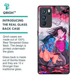 Radha Krishna Art Glass Case for Oppo Reno6 Pro