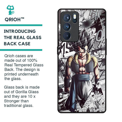 Dragon Anime Art Glass Case for Oppo Reno6 Pro
