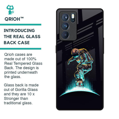 Star Ride Glass Case for Oppo Reno6 Pro