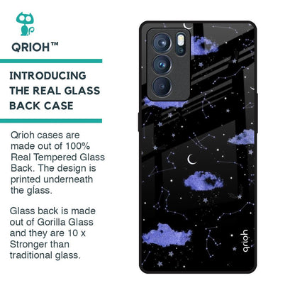 Constellations Glass Case for Oppo Reno6 Pro