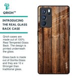 Timber Printed Glass Case for Oppo Reno6 Pro