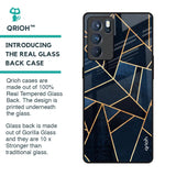 Abstract Tiles Glass Case for Oppo Reno6 Pro