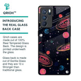 Galaxy In Dream Glass Case For Oppo Reno6 Pro