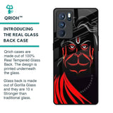 Lord Hanuman Glass Case For Oppo Reno6 Pro