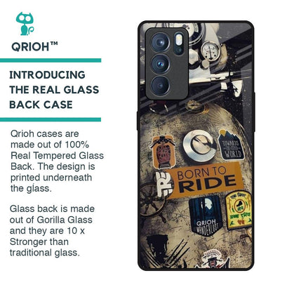 Ride Mode On Glass Case for Oppo Reno6 Pro