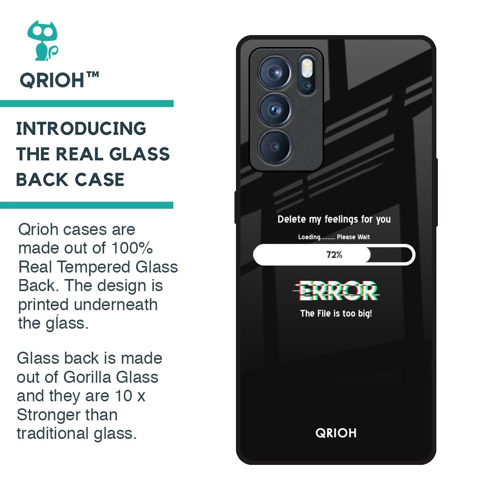 Error Glass Case for Oppo Reno6 Pro